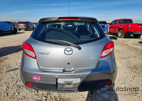 2013 Mazda Mazda2 z USA, uszkodzony, nr VIN JM1DE1LZ2D0162625